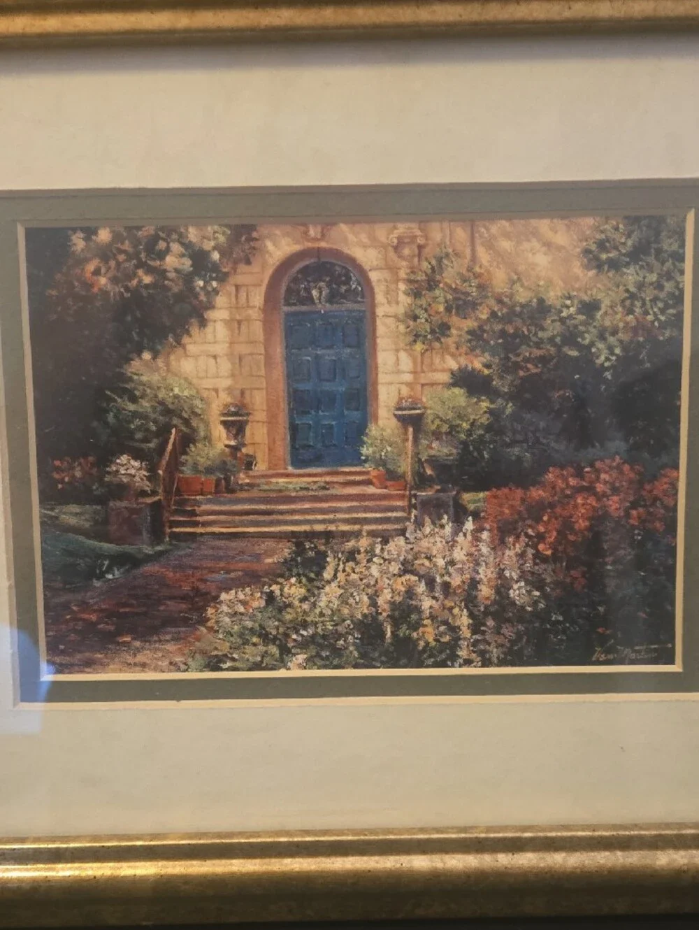 Sunlight & Shadows 8 X 10 Matted Print By Van Martin.